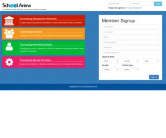 Schoolarena.net(SchoolArena) Screenshot