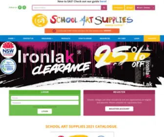 Schoolartsupplies.com.au(School Art Supplies) Screenshot