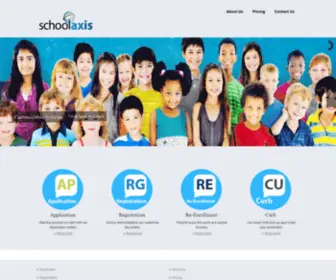Schoolaxis.com(Revolutionize your school's enrollment process with schoolaxis schoolaxis) Screenshot