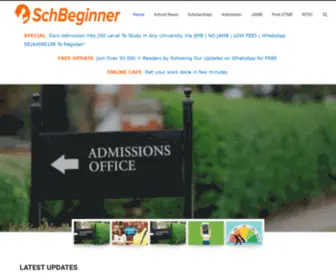 Schoolbeginner.com(School Beginner) Screenshot