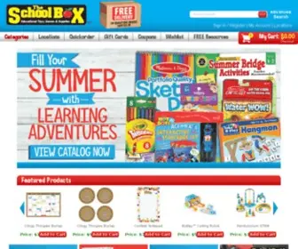 Schoolbox.com(Educational Toys & Games) Screenshot