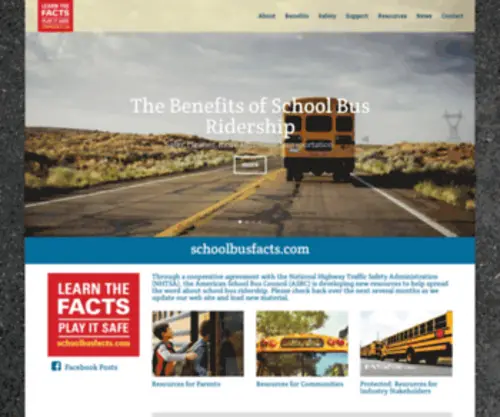 Schoolbusfacts.com(Schoolbusfacts) Screenshot