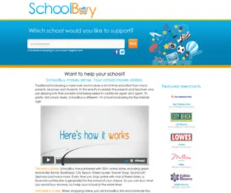 Schoolbuy.com.au(Online Shopping That Helps Your School Fundraising) Screenshot