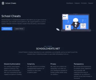Schoolcheats.net(School Cheats) Screenshot