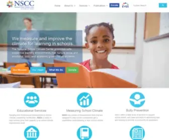 Schoolclimate.org(National School Climate Center) Screenshot
