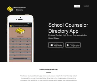 Schoolcounselordirectory.com(School Counselor Directory) Screenshot