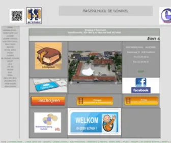 Schooldeschakel.be(De Schakel) Screenshot