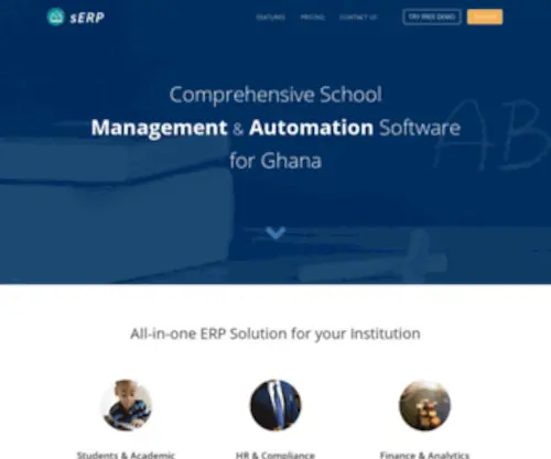 Schoolerpghana.com(School Management Software for Ghana. sERP) Screenshot