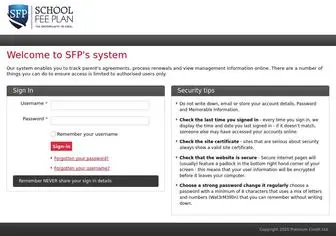 Schoolfeeplan.com(Schoolfeeplan) Screenshot