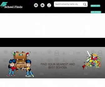 Schoolfinds.com(Free schools registration) Screenshot