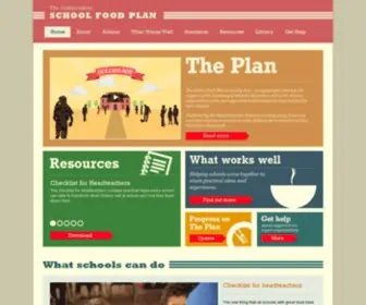 Schoolfoodplan.com(School Food Plan) Screenshot