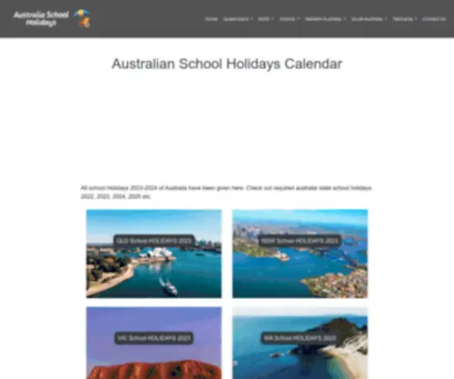Schoolholidays.net.au(Australian School Holidays Calendar) Screenshot