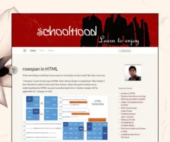 Schoolhood.org(Learn to enjoy) Screenshot