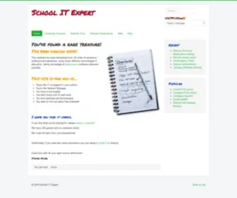 Schoolitexpert.com(School IT Expert) Screenshot