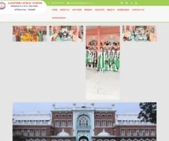 Schooljainendra.com(About the School) Screenshot
