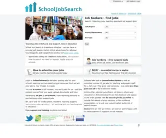 Schooljobsearch.co.uk(School Job Search) Screenshot