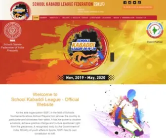 Schoolkabaddileague.com(School Kabaddi League (SKL)) Screenshot