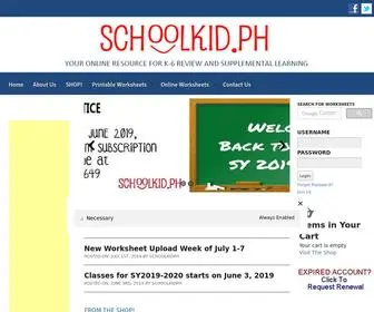 Schoolkid.ph(Your Worksheet Resource) Screenshot