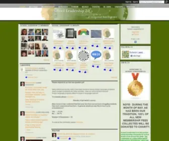 Schoolleadership20.com(School Leadership 2.0) Screenshot