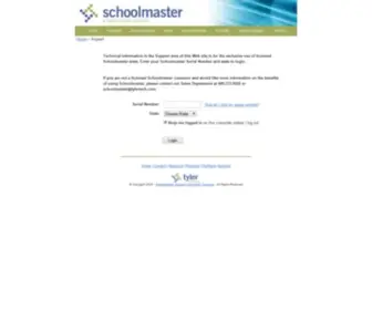 Schoolmaster.com(Student Information Systems) Screenshot