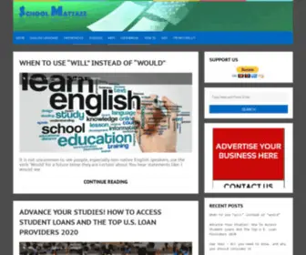 Schoolmattazz.com(School Mattazz) Screenshot