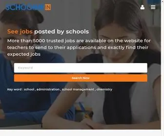 Schoolmein.com(Find Teachers And Schools) Screenshot