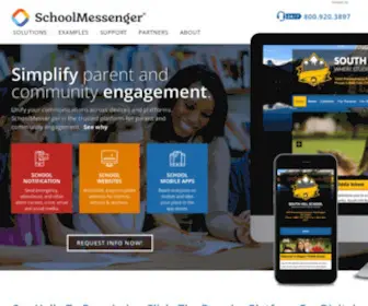 Schoolmessenger.com(Schoolmessenger) Screenshot