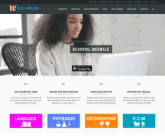 Schoolmobile.net(Étudiez partout) Screenshot