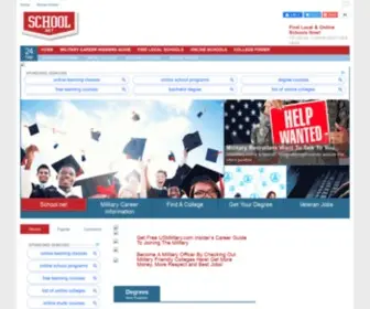 School.net(Find Colleges Online & Get Degree Info) Screenshot
