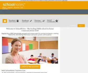 Schoolnotes.com(SchoolNotes 2.0) Screenshot