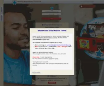Schoolnutritiontoolbox.org(School Nutrition Toolbox) Screenshot