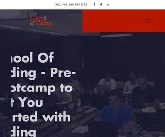 Schoolofcoding.in(School Of Coding) Screenshot