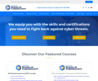 Schoolofcybersecurity.com(Schoolofcybersecurity) Screenshot