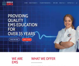Schoolofems.org(School of EMS) Screenshot
