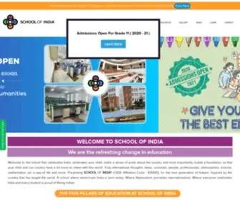 Schoolofindia.com(Best CBSE School in Bannerghatta Road Bangalore South) Screenshot