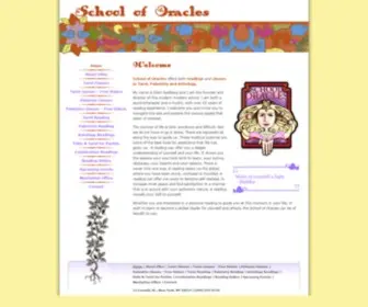 Schooloforacles.com(School Of Oracles) Screenshot