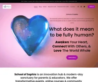 Schoolofsophia.org(School of Sophia) Screenshot