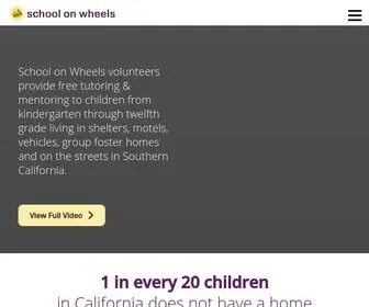 Schoolonwheels.org(School on Wheels) Screenshot
