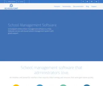 Schoolpoint.ca(SCHOOL SOFTWARE PORTAL) Screenshot