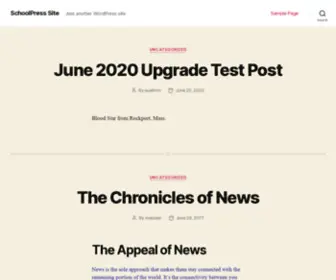 Schoolpress.co(Just another WordPress site) Screenshot