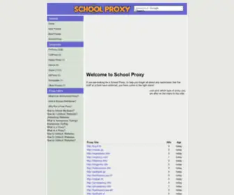 Schoolproxy.biz(School Proxy) Screenshot