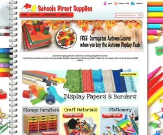 Schools-Direct.co.uk(Schools Direct Supplies) Screenshot