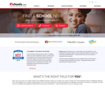 Schools.com(Online Schools & Accredited Universities) Screenshot