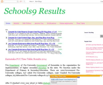 Schools9Results.org(Schools9 Results) Screenshot