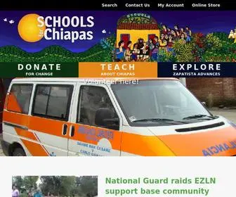 Schoolsforchiapas.org(Schools for Chiapas) Screenshot