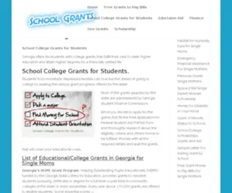 Schoolsgrant.com(School Grants) Screenshot