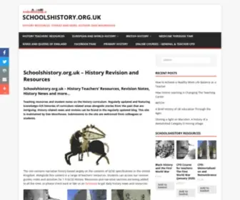 Schoolshistory.org.uk(Schools History) Screenshot
