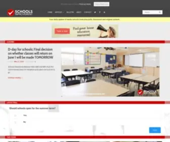 Schoolsimprovement.net(Daily schools news media summary) Screenshot