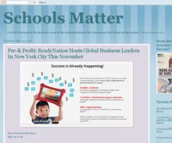 Schoolsmatter.info(Schools Matter) Screenshot