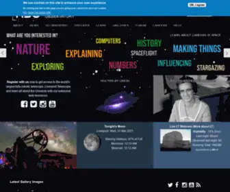 Schoolsobservatory.org.uk(National Schools' Observatory) Screenshot